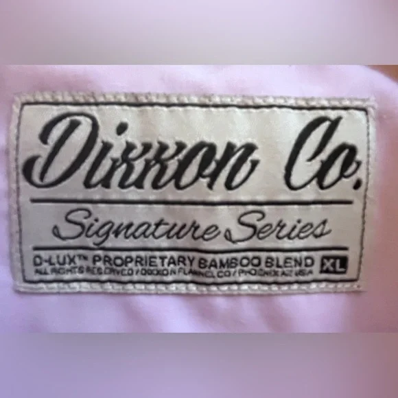 Dixxon men's size XL Signature Series Bamboo shirt. - Picture 2 of 2